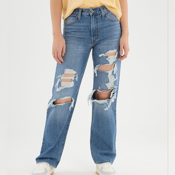 ๐ขSALE Levi's 94 Baggy Jeans NWT Sz 25 - Picture 2 of 16